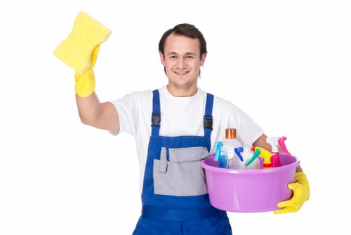 Freshly cleaned living space maintained by local cleaners