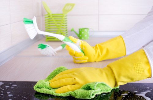 Professional cleaning tools supporting consistent regular cleaning