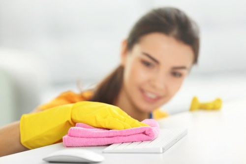 Vacuuming and floor cleaning as part of end of tenancy cleaning