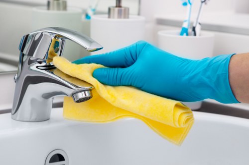 Specialist tools used for after builders cleaning
