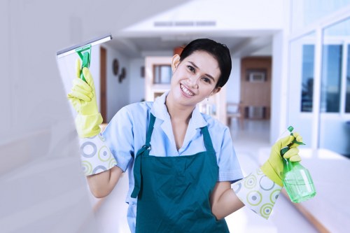 Kitchen deep cleaning with focus on appliances and surfaces