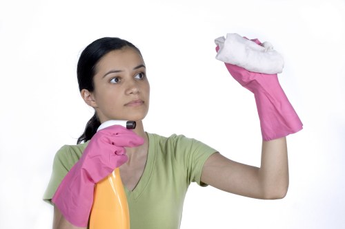 Sanitized high-touch surfaces showing the value of regular cleaning