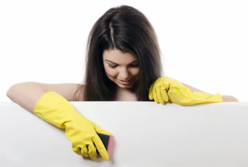 Professional move out cleaning checklist with deep cleaning focus
